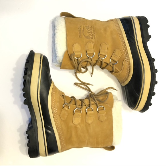 Sorel Shoes - Sorel | Caribou Winter Insulated Sherpa Cuff Boots